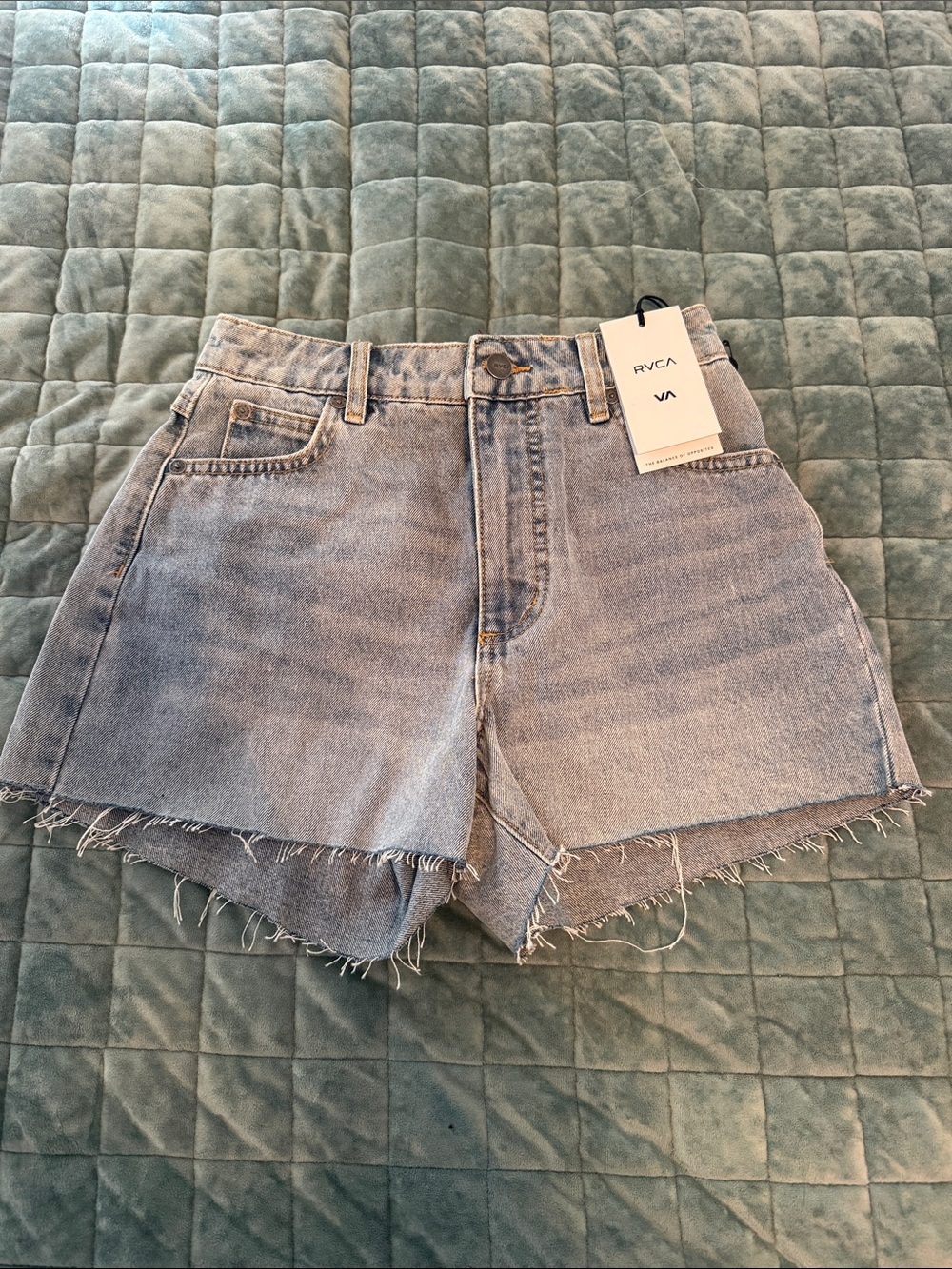 RVCA denim shorts